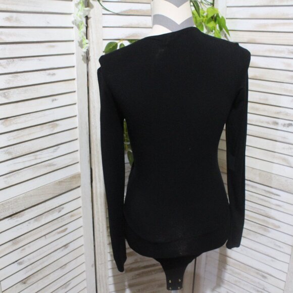 J Crew 365 Black Long Sleeve Body Suit - Picture 7 of 12